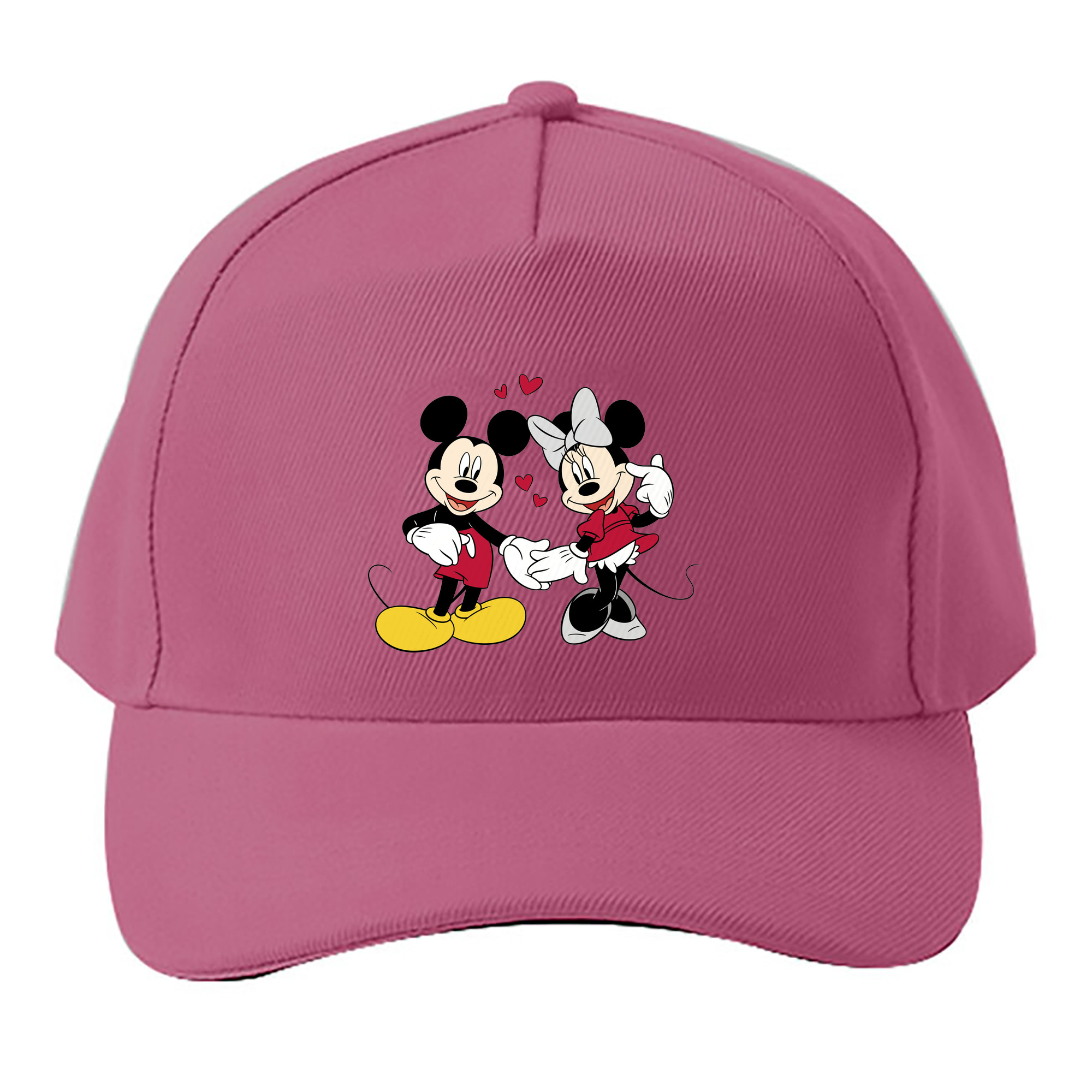 （画像用） ミッキーマウス Mickey Mouse ベースボールキャップ 綿100％ 男女兼用 帽子 スポーツ